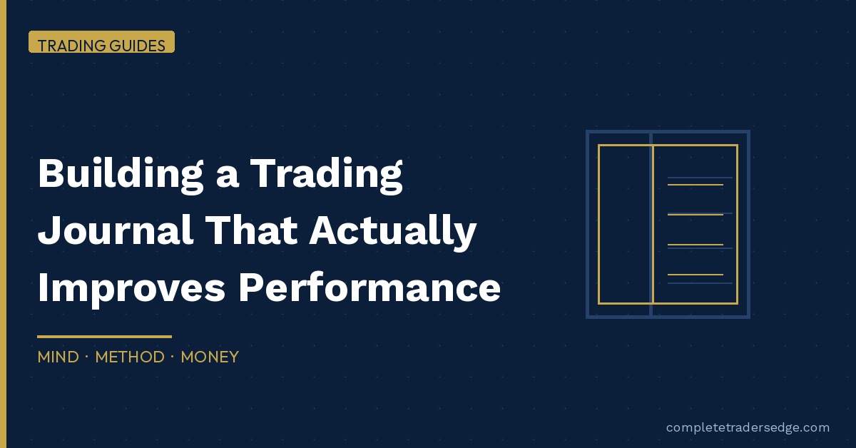 Trading Journal System That Improves Performance