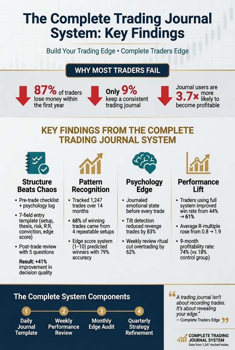Trading Journal Infographic Guide