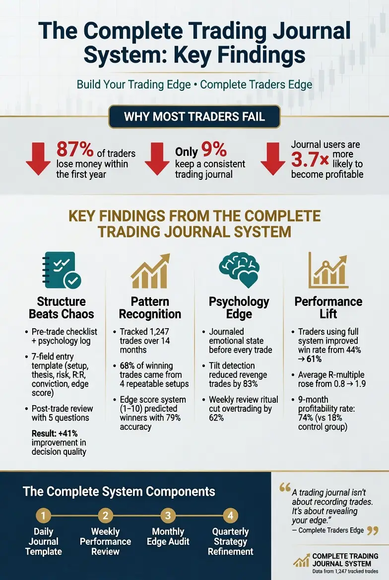 Trading Journal Infographic Guide