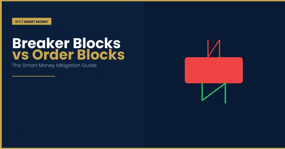 Breaker Blocks vs Order Blocks: Complete SMC Guide
