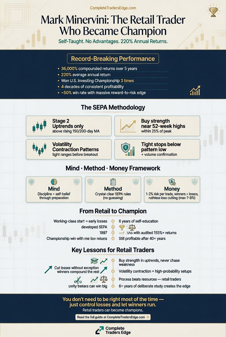Mark Minervini Greatest Traders Infographic