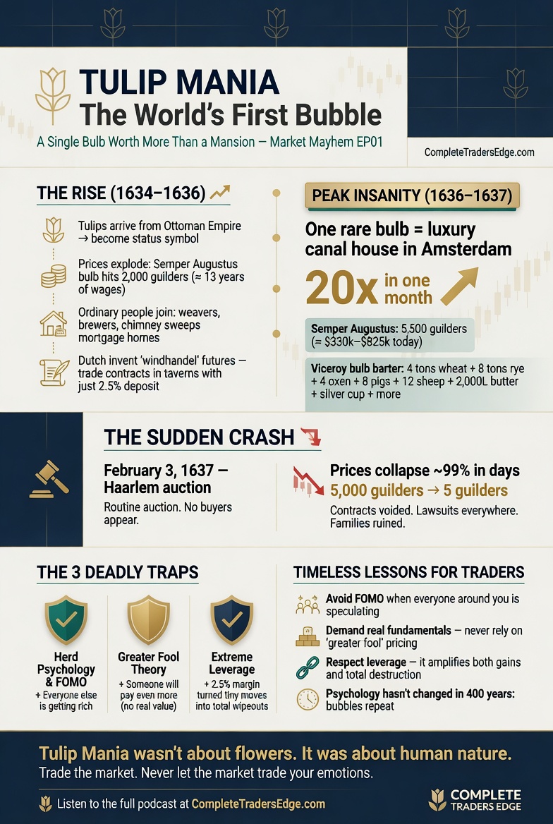 Tulip Mania Infographic