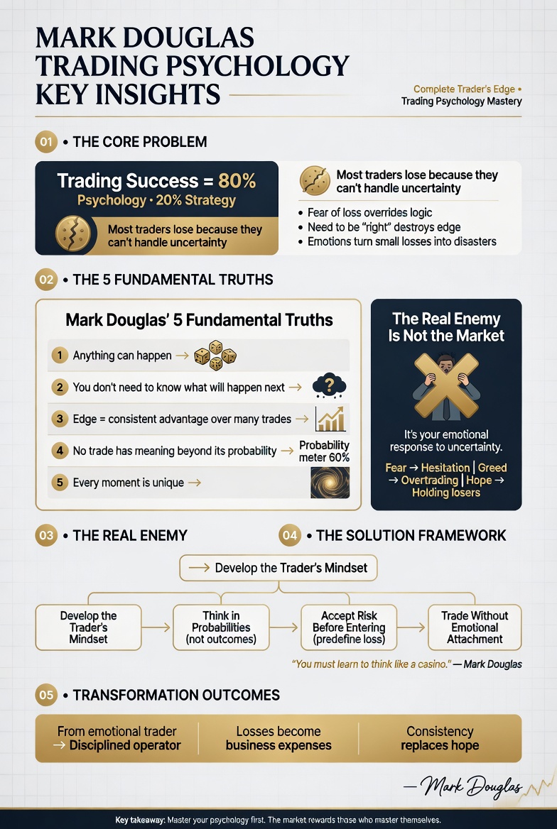 Mark Douglas Trading Infographic