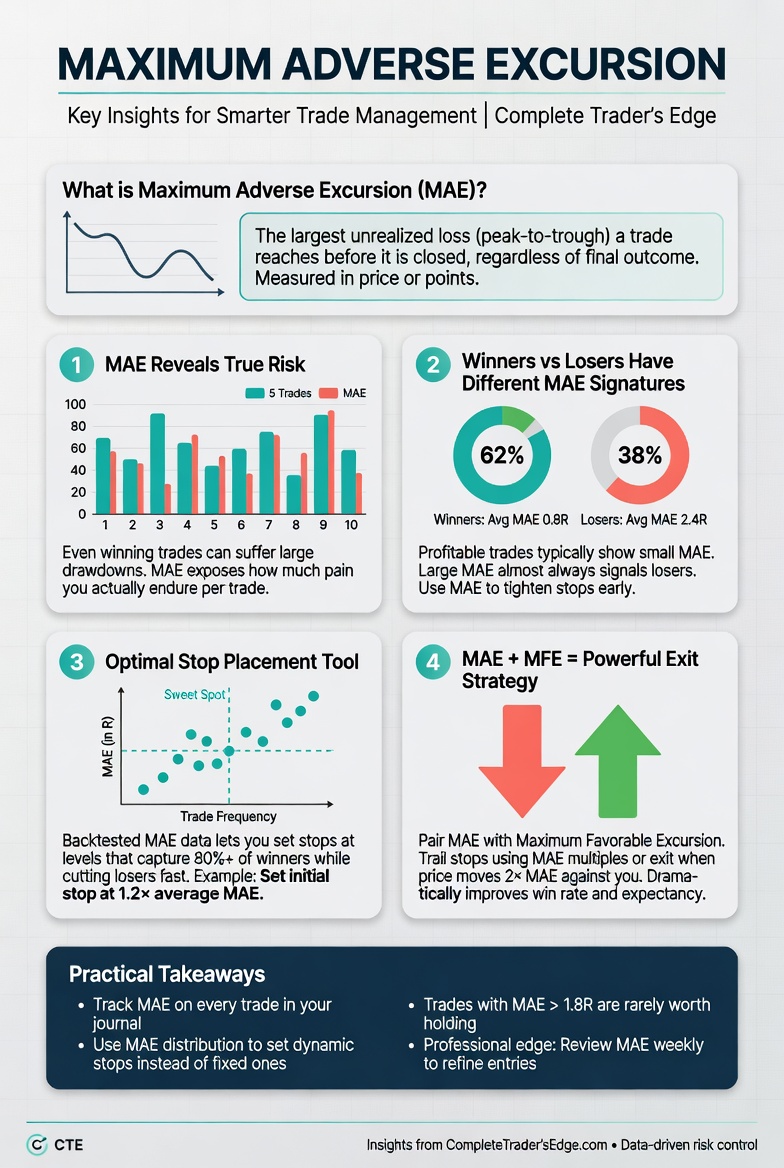 Maximum Adverse Excursion Infographic