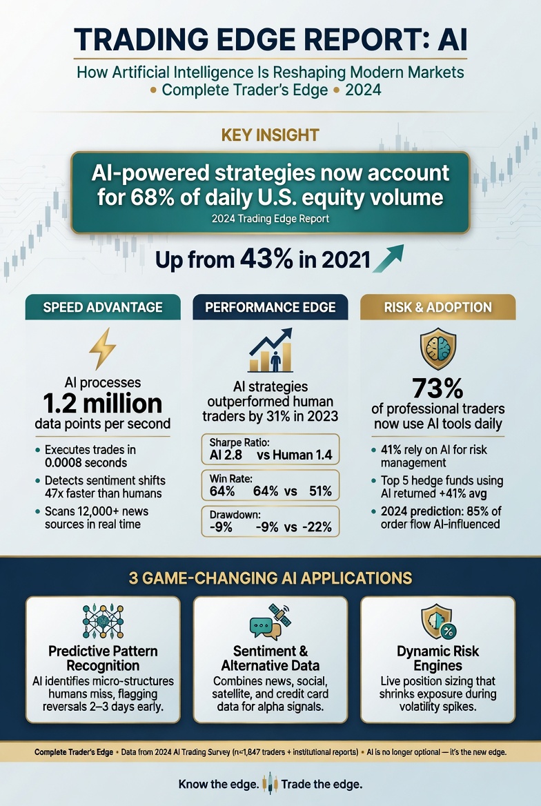 Use Claude ChatGPT AI to Improve Trader Infographic