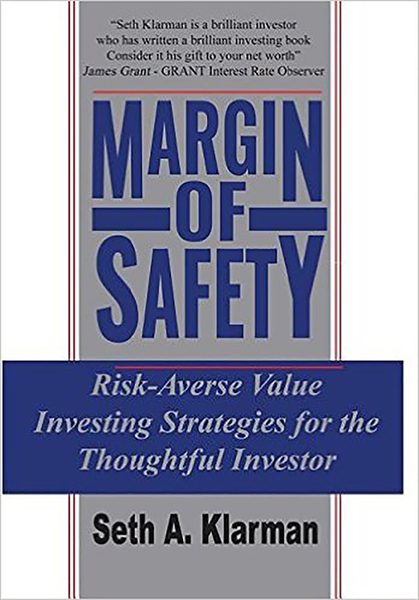 Margin of Safety by Seth Klarman book cover