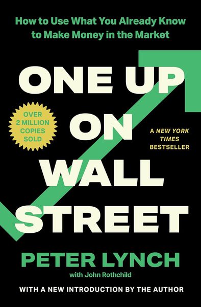 One Up On Wall Street by Peter Lynch book cover
