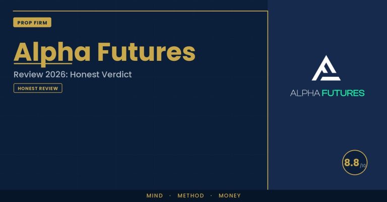 Alpha Futures review 2026 - prop firm rules, payouts and honest verdict