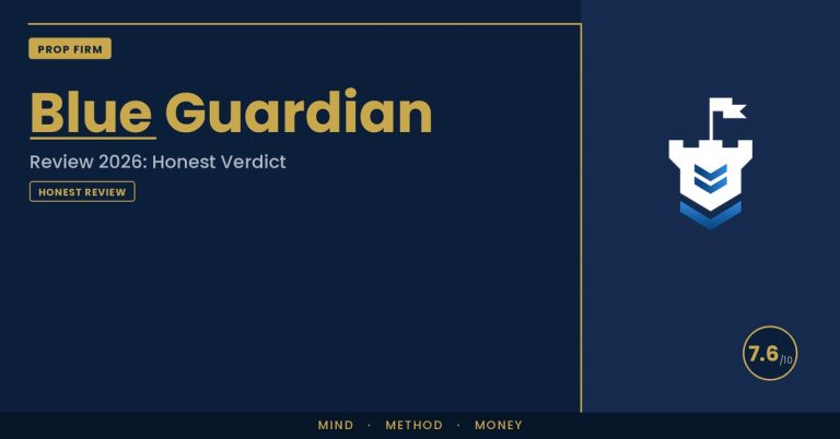 Blue Guardian review 2026 - prop firm rules, Guardian Shield, payouts and honest verdict