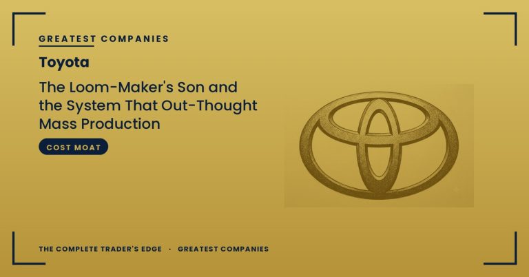 Toyota — Greatest Companies