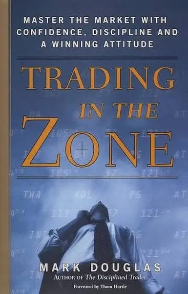 Trading in the Zone by Mark Douglas book cover