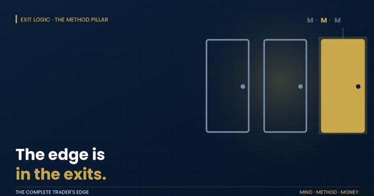 The edge is in the exits: two plain doors and one glowing gold exit door