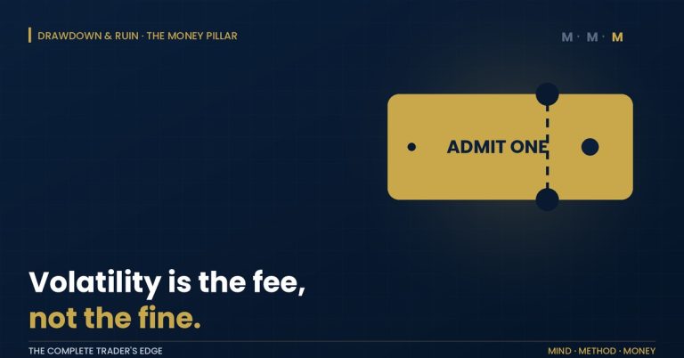 Volatility is the fee not the fine: gold admission ticket