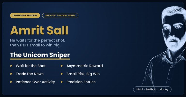 Amrit Sall, the unicorn sniper, Complete Trader's Edge trader profile