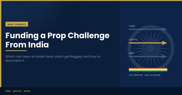 Payment rails Indian traders use to fund prop challenges and receive payouts
