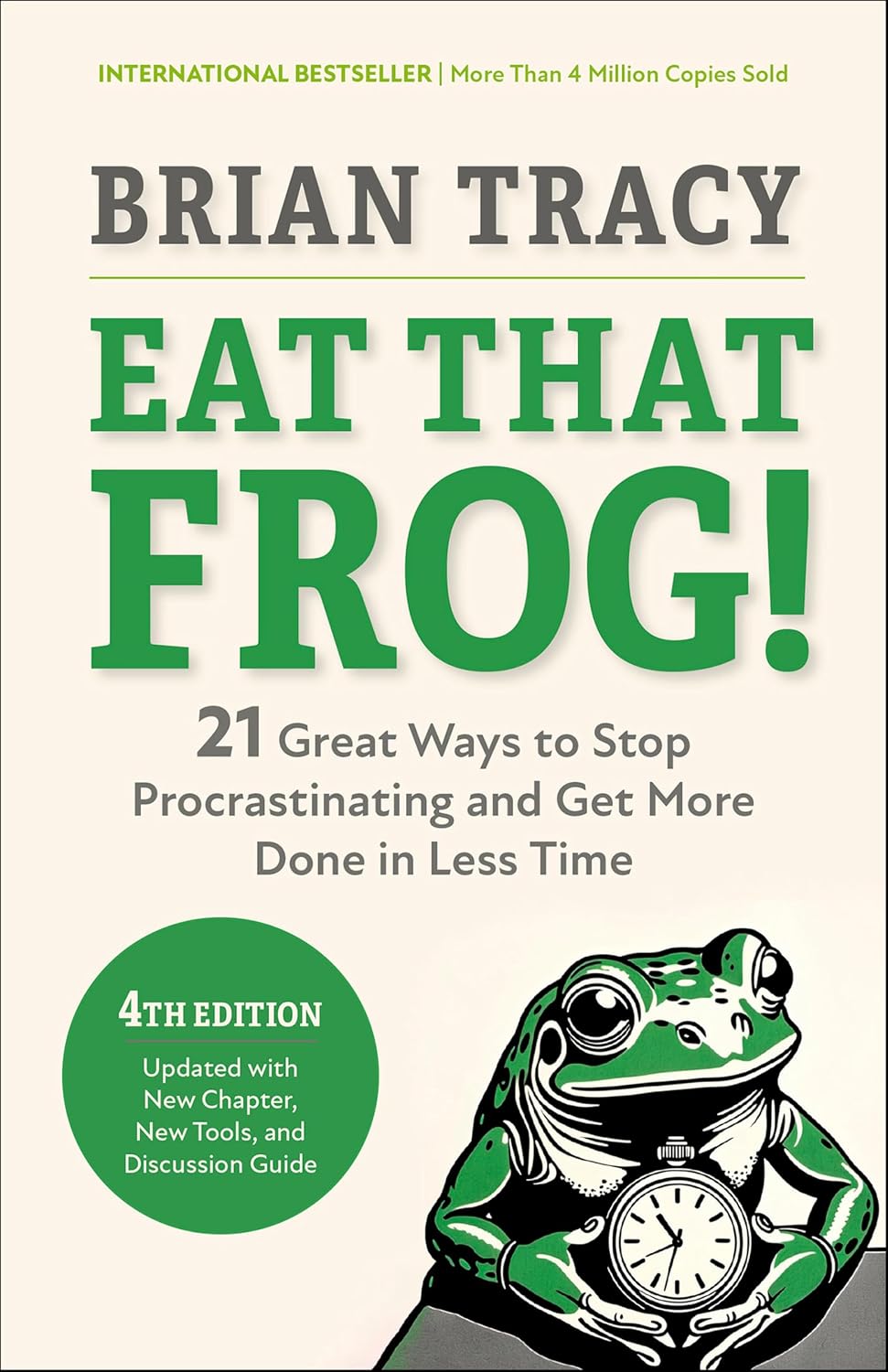 Eat That Frog! by Brian Tracy book cover