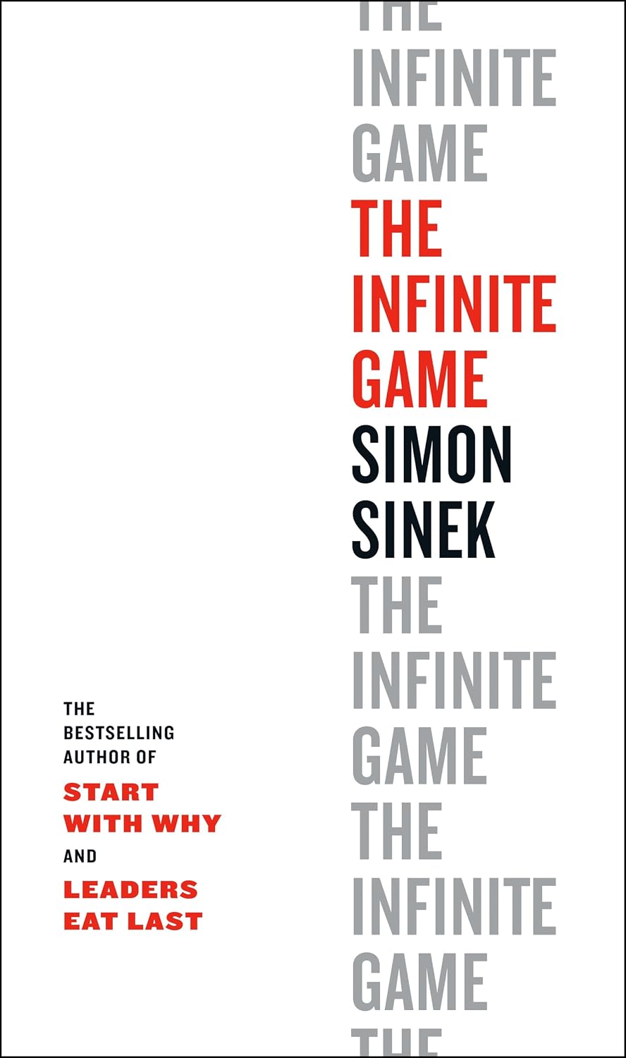 The Infinite Game by Simon Sinek book cover