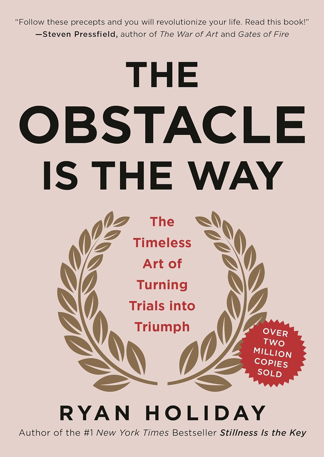The Obstacle Is the Way by Ryan Holiday book cover