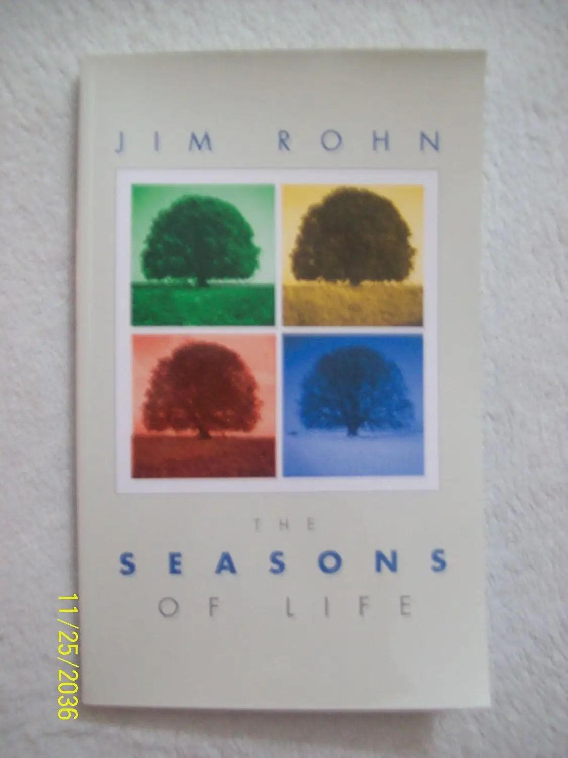 The Seasons of Life by Jim Rohn book cover