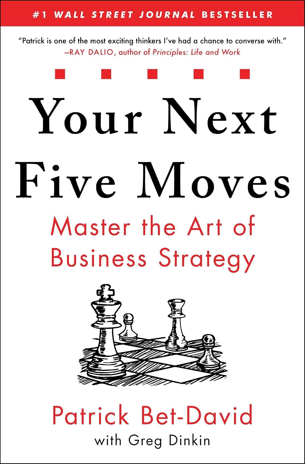 Your Next Five Moves by Patrick Bet-David book cover