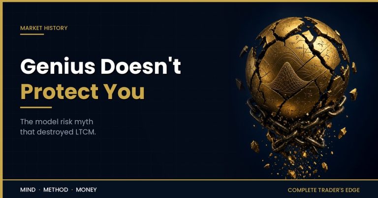 Genius does not protect you: a cracked gold sphere of equations breaking apart in chains