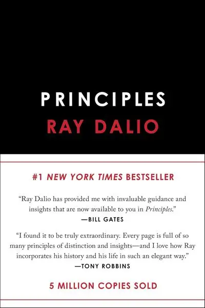 Principles: Life and Work by Ray Dalio book cover