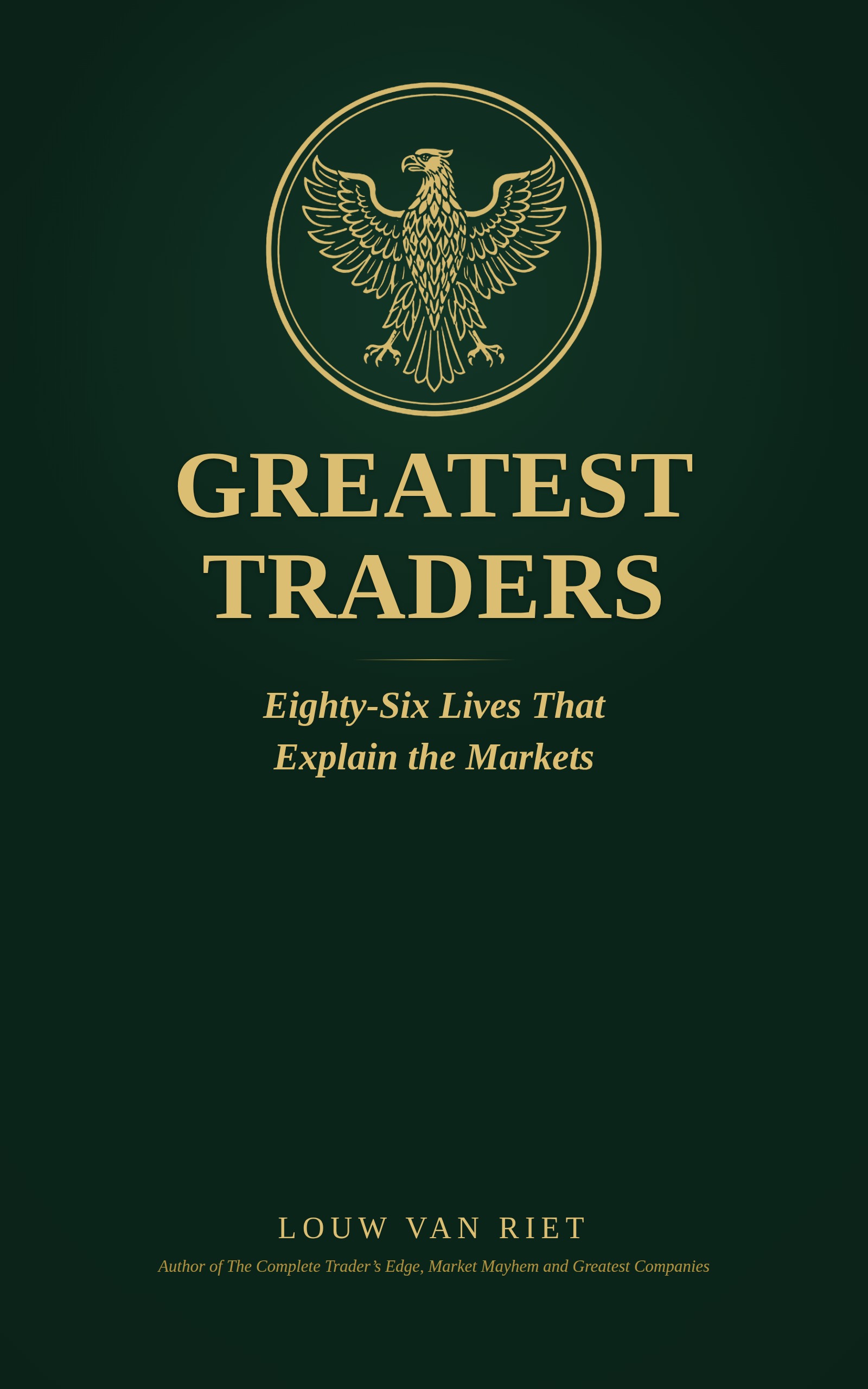 Greatest Traders book cover