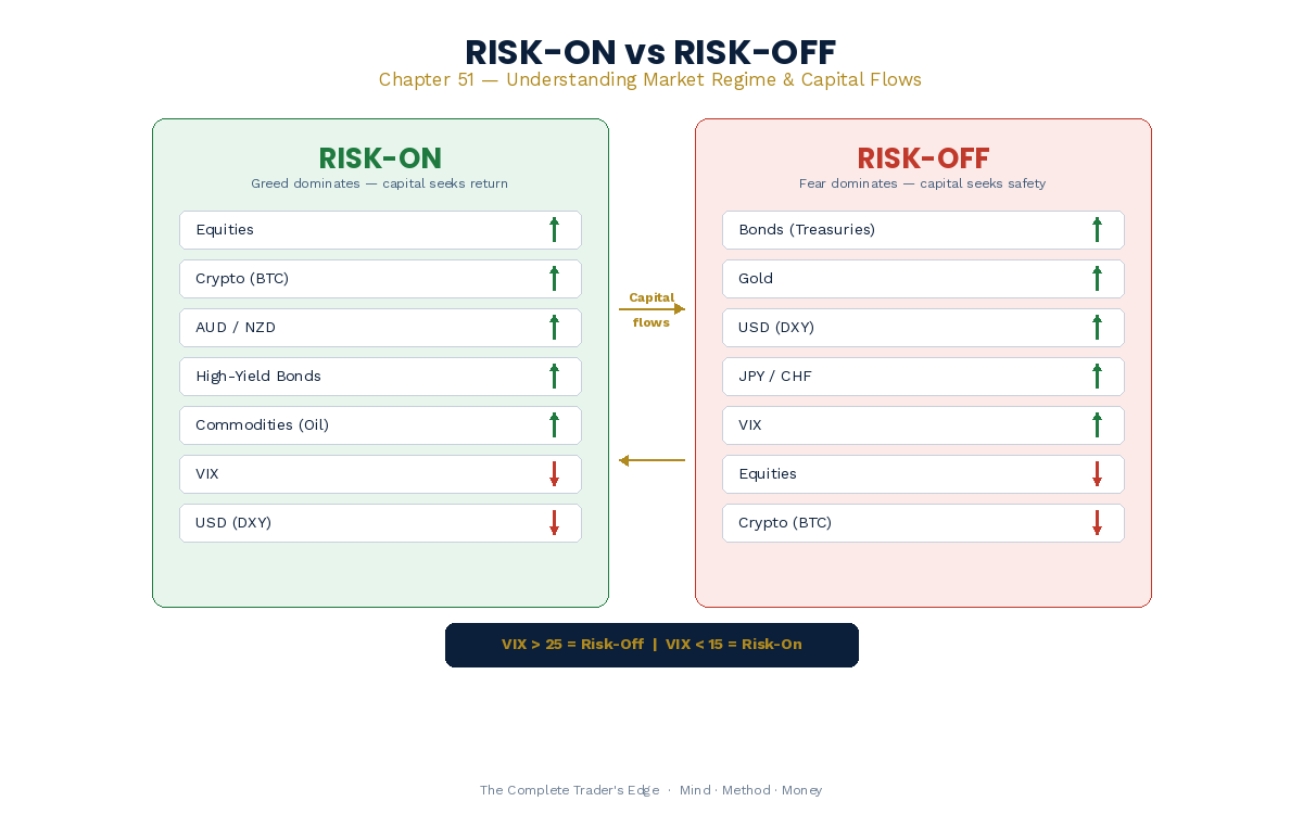 Risk-On vs Risk-Off Regime Comparison